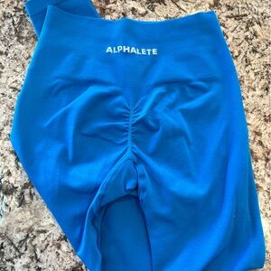 Blue Alphalete Amplify leggings
